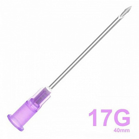 Иглы медицинские инъекционные 1,4х40 мм (17G) SFM, 100 шт/уп