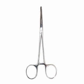 Зажим кровоостанавливающий, с атравматической нарезкой, прямой, 160 мм. Surgiwell