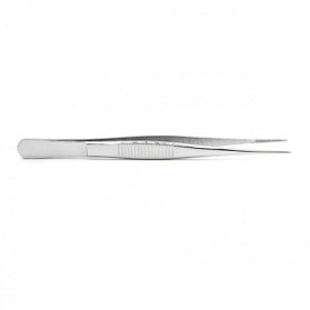 Пинцет анатомический глазной, прямой, 100 мм Surgiwell