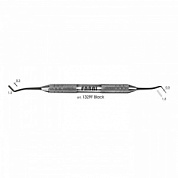 1329F Black Малая двухсторонняя, гладилка FABRI серии BLACK