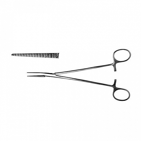 Зажим для желчных протоков прямой, 199 мм