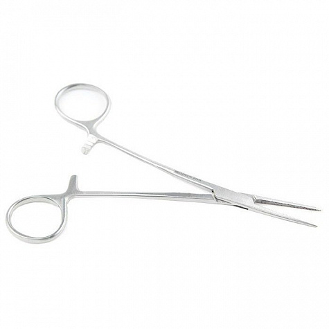 Зажим кровоостанавливающий тип "Москит" прямой 150 мм Sammar