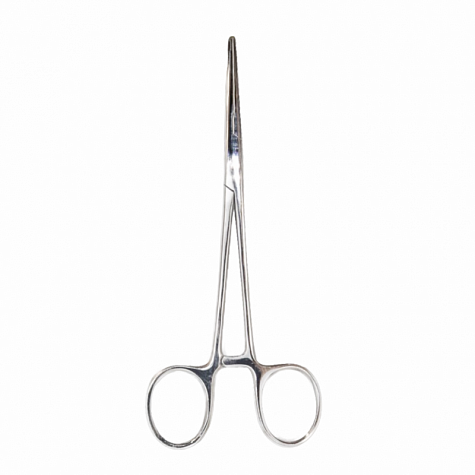 Зажим кровоостанавливающий, с атравматической нарезкой, прямой, 160 мм. Surgiwell