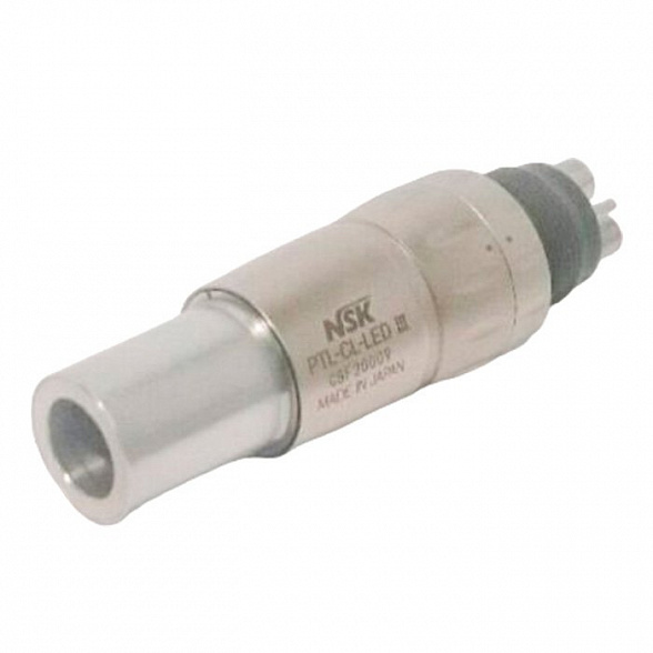 PTL-CL-LED III - быстросъемный переходник с оптикой и с регулятором объема подачи воды, NSK Nakanishi