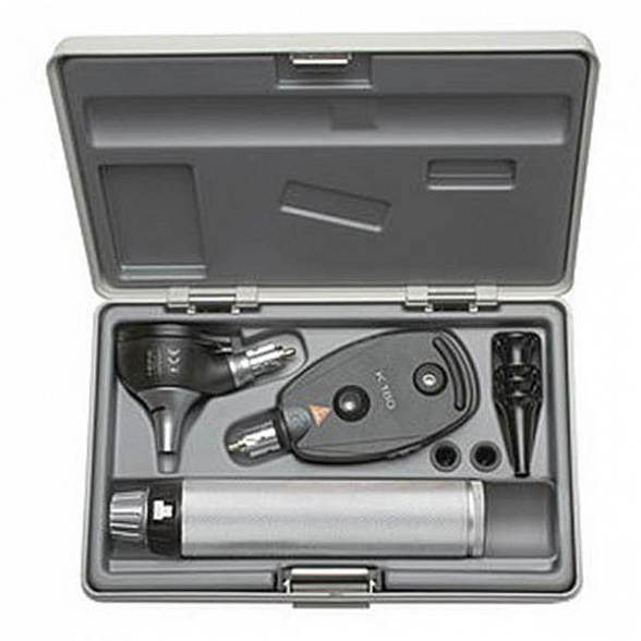 Отоскоп медицинский К 180 с рукояткой перезаряжаемой BETA 4 NT, и Офтальмоскоп прямой медицинский К 180 с в наборе Heine