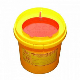 Контейнер для острого инструментария 1,0л