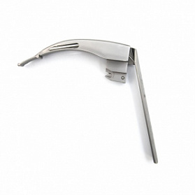 Клинок ларингоскопа FLAPLIGHT №3 F. O. с подвижным наконечником, со сменным световодом KaWe