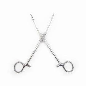 Щипцы окончатые для захватывания опухоли мозга 200мм