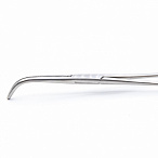 Зажим артериальный по Микстеру-О Шаугнези горизонтально-изогнутый, 180 мм