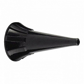 Одноразовая ушная воронка 2,5 мм, 1000 шт./уп. черная для отоскопов e-scope,ri-scope® L1/L2 Riester