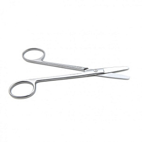 Ножницы хирургические прямые, 150 мм (Н-59р), МИЗТ