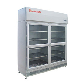 Шкаф стерильного хранения с распашными дверями и лампами УФО (КД 442.180.00)