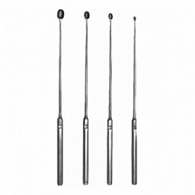 Набор ложек нейрохирургических овальных (4шт) Тумботино