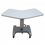 Стол офтальмологический приборный с электроприводом СП-01-02 (Нестандартная столешница)