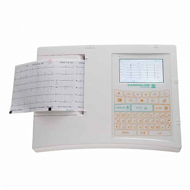 Универсальный электрокардиограф CARDIOLINE AR-1200 View