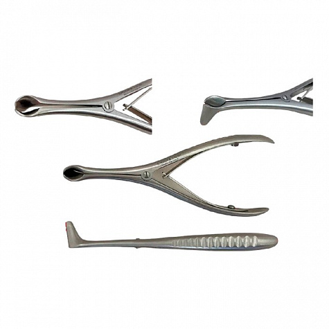 Зеркало носовое прямое с длиной губок 17мм Зеркало носовое прямое с длиной губок 17мм