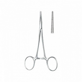 Зажим кровоостанавливающий по HALSTED-MOSQUITO (Москит), прямой, 12,5 см KLS Martin