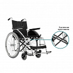 Инвалидная кресло-коляска механическая Ortonica Base Lite 150