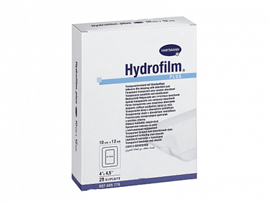 HYDROFILM plus - Пленочные повязки с впитывающей подушечкой 9 х 10 см, 5 шт