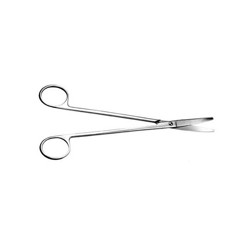 Ножницы д/тонзилектомии, вертик.изогнутые, 180 мм