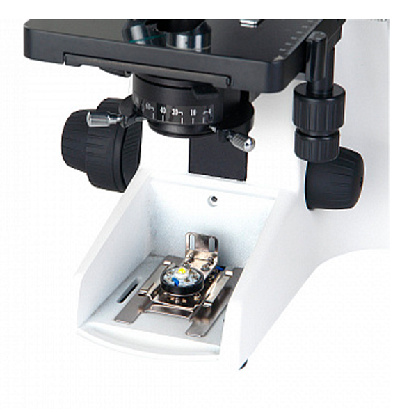 Микроскоп биологический бинокулярный Микромед 2 (2 LED inf.), со светодиодной подсветкой