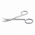 Ножницы глазные, тонкие, изогнутые по плоскости, 9см, Surgicon