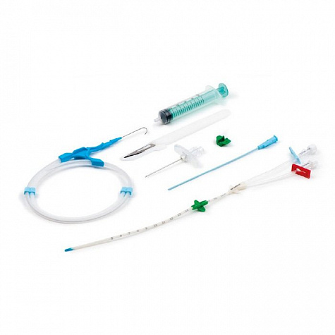 Набор по Cельдингеру 2-канальный, катетер - 5F, Balton