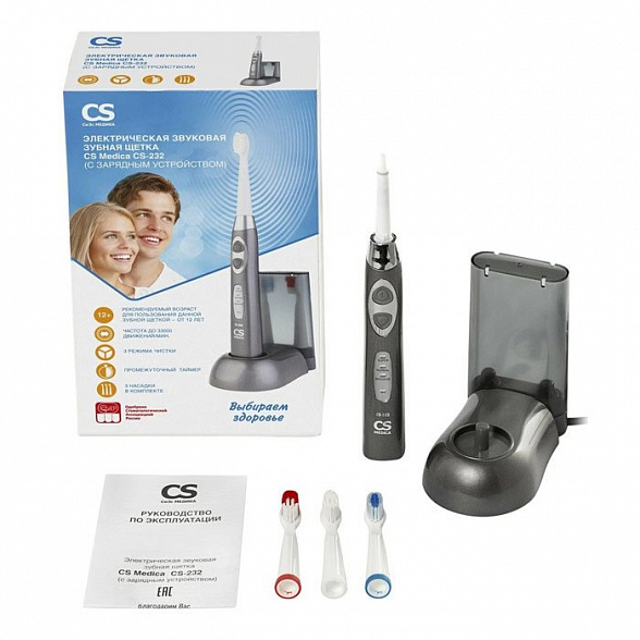 Электрическая звуковая зубная щетка CS-232 CS Medica