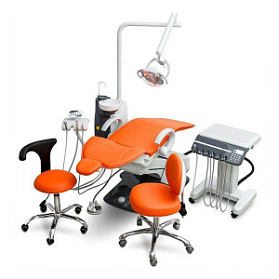 Стоматологическая установка WOD 730, с подкатным блоком, WOSON