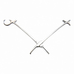 Зажим вагинальный, по Фауру 200 мм