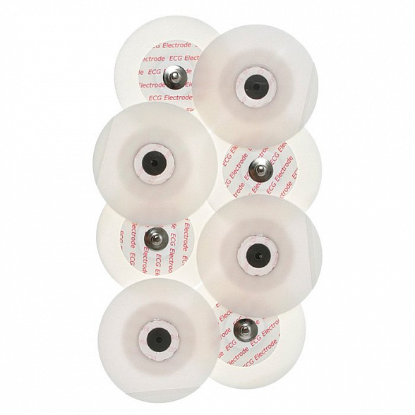 Электроды для ЭКГ INEKTA одноразовые твердогелевые d-50 YD50 №50 (50 шт в упаковке), 3 упаковки