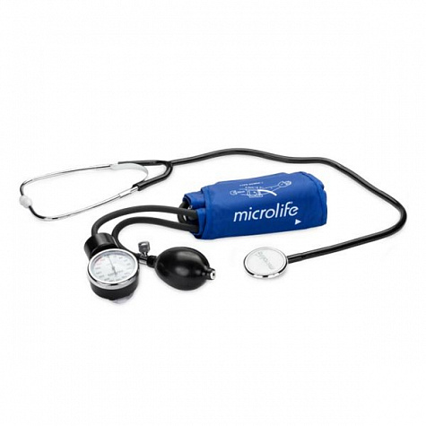 Механический тонометр со стетоскопом в комплекте BP AG1-20 Microlife