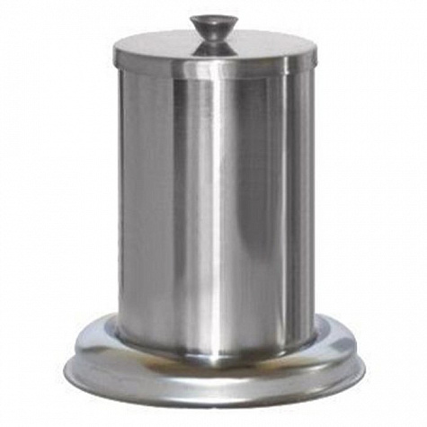 Стакан медицинский с крышкой СтСК-"МЕДИКОН", 76х130 с основанием