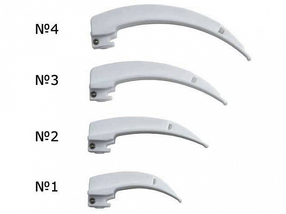 OLD-Клинок ларингоскопа одноразовый №3 ri-dispo Macintosh F.O. Riester