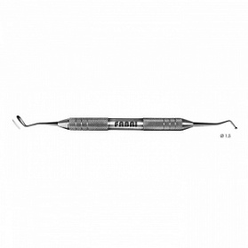 1354F Black Штопфер-гладилка средняя FABRI серии Black