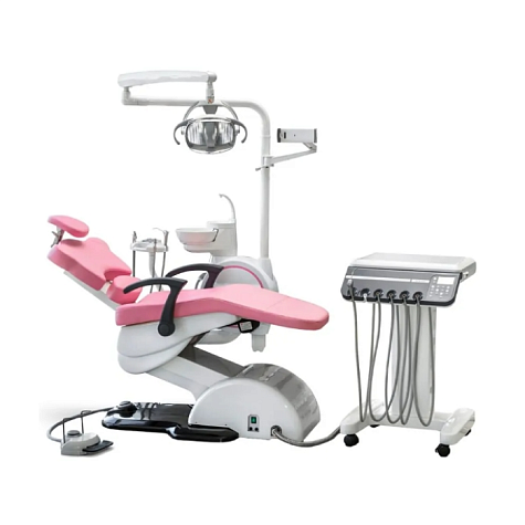 Woson WOD 550 - детская стоматологическая установка с подкатным блоком woson