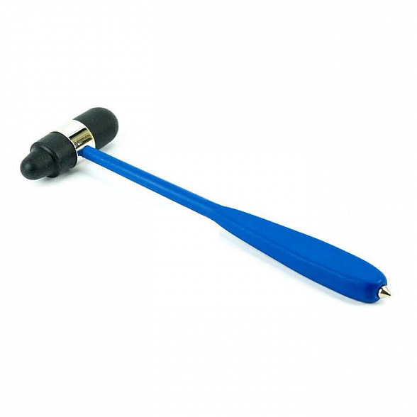 Неврологический молоточек КОЛОРОФЛЕКС большой 110г, синий, KaWe