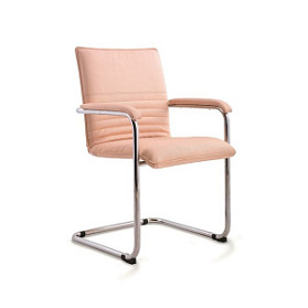 Стул медицинский СИНДИ D40, каркас - хром, обивка - кожзаменитель