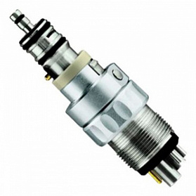 Unifix 4H L Water Adj - 4-х канальный быстросъемный переходник для инструментов с подсветкой, с клапаном регулировки распылителя, Bien-Air