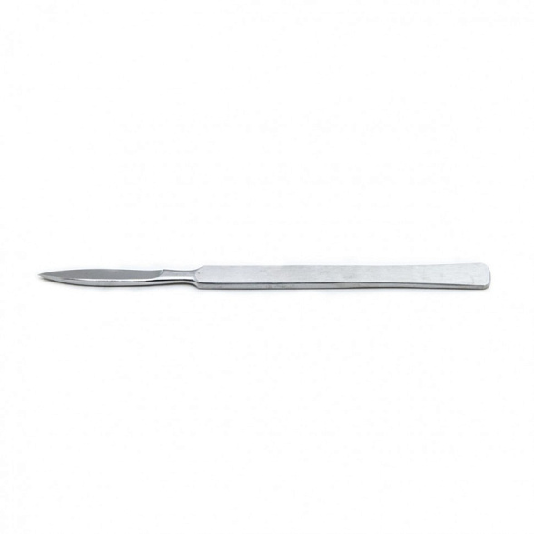 Скальпель остроконечный радиусный средний 153х47 Surgiwell