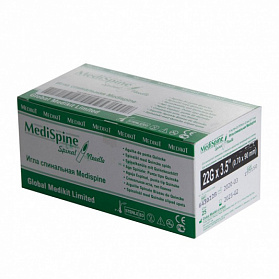 Игла спинальная INEKTA (тип Квинке) G22 Medispine, 10 шт