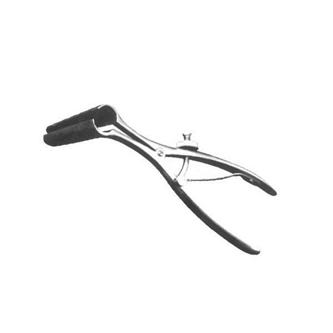 Зеркало ректальное двустворчатое со сплошными губками, Sammar