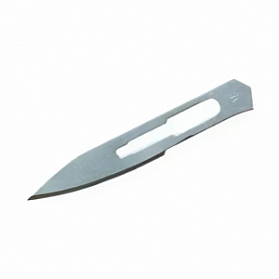 Лезвие хирургическое стерильное одноразовое ENSENT углеродистая сталь №18