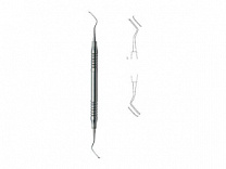 Кюрета стоматологическая, модель 1 длина 0, 9 мм, 17,5 см, пустотелая ручка KLS Martin