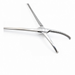 Зажим вагинальный, по Вертгейму, 23 см