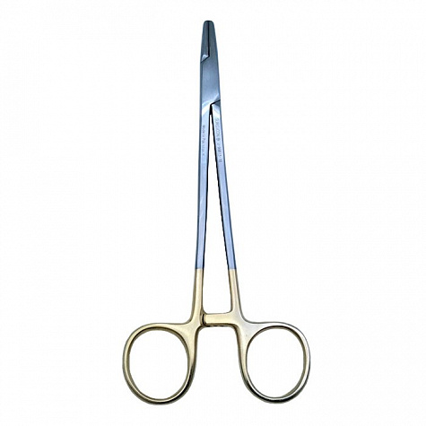 Иглодержатель общехирургический с твердосплавными пластинами