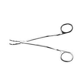 Диссектор сосудистый с 2-м изгибом ручек детский, 172 мм