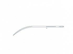 Игла хирургическая 4, серии PM/A-623 полуизогнутые Medicor