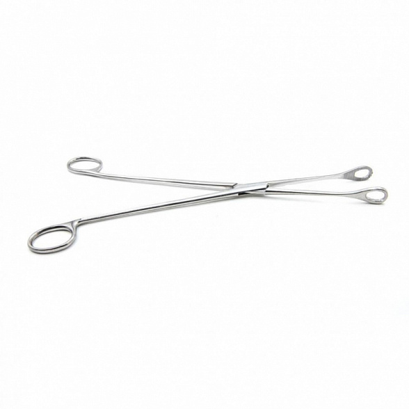 Щипцы для удаления плодного яйца, прямые, с шириной губок 12 мм, 250 мм. Surgiwell