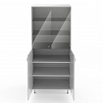 Двухсекционный шкаф для документов НВ-800 ШД